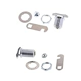 Dolity 20/30ｍｍ　カムロック　キーレス　オフィス　キャビネット　引き出し　2個セット