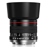Lightdow for Sony 85mm F1.8 固定レンズ中望遠レンズ単焦点フルフレーム for ソニー Alpha A9 A7R A7S A7 A6500 A6400 A6300 A6000 A5100 A5000 NEX-7 NEX-6 NEX-5T NEX-5R 交換ミラーレスレンズ