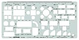 ドラパス テンプレート E505 インテリアレイアウト定規 1:50 A 31505