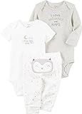 カーターの赤ちゃん3ピースI Love Mommyセット カラー: グレー