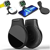 [XLAS] NEW 3 in 1 ワイヤレス充電器 折りたたみ式 Magsafe対応 AirPods Apple Watch充電器 マグセーフ 充電器 マグネット マグセーフ MagSafe iphone12 iphone13 iphone14 iPhone15 マグネットケース対応 充電器 Qi急速充電 最大15W出力 無線充電器 Type-Cケーブル付き black 黒