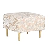 arne オットマン チェア 高さ40cm 足置き Marie ot HS088 ダマスク Bタイプ ベージュ