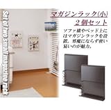 壁掛けマガジンディスプレイ棚　小　２枚セット　飾り棚　収納 (オフホワイト)