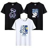 [AYISTELU] メンズ 半袖 長袖 Tシャツ 3枚組 大きいサイズ 綿100% インナーシャツ 半スリーブ Tシャツ 速乾性 ティーシャツ 下着 メンズ 服 春夏秋冬 (JP, アルファベット, L, ミックスカラ2-半袖)