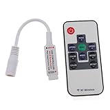 P Prettyia ミニ　10キー　LED　RGB　ストリップリモコンリモコン　RF　コントローラ　LED調光器　高性能