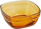 DURALEX スクエアーボウル (大) アンバー G5506014