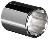 Martin STM1227 27mm Type III Opening 1/2' Square Drive Socket, 12 Points Standard, 1-3/4' Overall Le