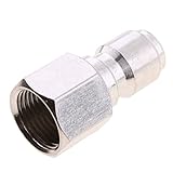 Baoblaze コネクタ　15mmメス to 3/8" 　クイックリリース　アダプタ　高圧洗浄機用　カップリング　