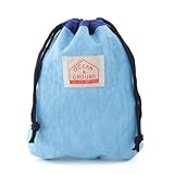 OCEAN＆GROUND オーシャンアンドグラウンド 巾着袋 小 GOODAY ライトブルー