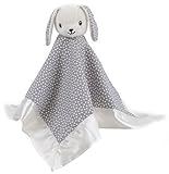 Balboa Baby Bunny Security Blanket, Grey/White Dot by Balboa Baby [並行輸入品]