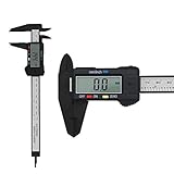 Startday デジタルノギス 150mm ミリ/インチ切替可能 外径/内径/段差/深さ測定 計測工具 DIY 軽量 コンパクト 電池付 ゼロリセット 高精度 大工 ホールド機能
