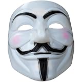 Vフォー・ヴェンデッタ 仮面マスク コスチューム用小物 20x16cm