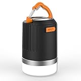 BRISIE 携帯式 LEDランタン 懐中電灯 USB充電式 10,000mAh モバイルバッテリー IP65 防水&防塵認証 4つ調光モード 明るさ 196ルーメン 連続点灯 180時間 夜間の作業