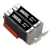 CANON用 互換インクカートリッジBCI-380XLPGBK ブラック2本セット 大容量 ICチップ付残量表示可能 対応機種: PIXUS TS8230 TS8130 TS8330 TS6230 TS6130 TR9530 TR8530 TR7530 TR703 TS6330 TS7330インク製造