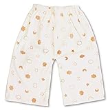 おねしょ対策ケット ズボンタイプ 防水仕様 ≪ウエスト50～60cm 長さ50cm≫ 月と雲 No.3109IV