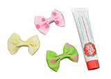 Girlie Glue ガーリーグルー ベビー ヘアアクセサリ  MANDY マンデイ Bow リボン ABセット(3pc) 0116