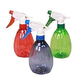 3セット ガーデニング用品 散水用具 じょうろ 霧吹き 散水缶 ガーデニング散水用ポット 家庭用スプレーボトル リトルクリーニングスプレーボトル500ML
