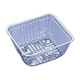 【4000枚】 OP-1A 130 × 116 × 高 60 mm OPS 【52370】 きのこ 他 食品容器 デンカポリマー Sモ 代不