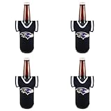 NFL Baltimore RavensジャージBottle Koozie 4パック