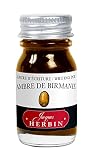 エルバン(Herbin) トラディショナル インク 10ml ビルマの琥珀 hb11541 染料 インク 万年筆 つけペン ガラスペン