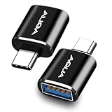【InnoWave】アクア usb type-c 変換アダプタ 2個セット AQUA アクア nhp10 Type-CからUSB変換 USB3.0変換アダプタ 高速伝送対応 黒