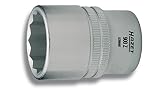 HAZET(ハゼット) ソケット 12角 900Z-14 二面幅:14×差込角:12.7×全長:38mm 1個