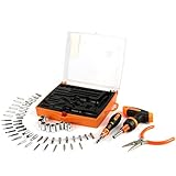 Jakemy JM-6115 60 in 1 Household Ratchet handle toolkit for Household， Mobile, Cellphone, Tablet, La