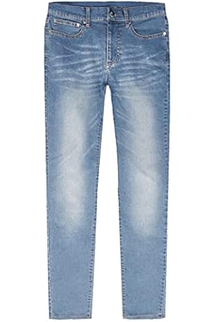 Amazon | [ALVIREO] [アルヴィレオ] ブラック スキニーデニムパンツ 