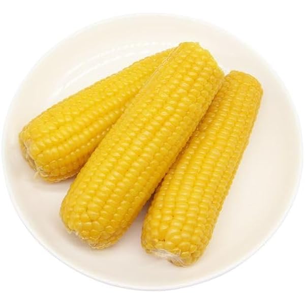 Amazon.co.jp: 黄糯玉米棒 【40点セット】モチとうもろこし 軸付き黄糯