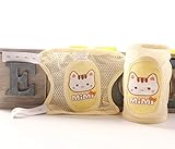 LONGPRO ベビー 膝当て 動物柄 薄手 ボタンタイプ ゴムひも付き 調節可能 ひざパッド ニーパッド 足カバー 子供 かわいい 赤ちゃん 幼児用 ケガ防止 サポーター 交ぜ織り 通気性抜群 軽量