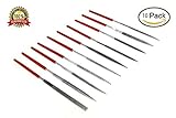ダイヤモンドヤスリ 10本組 チタンコーティング （140mm）