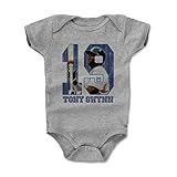 500レベルのTony Gwynn Infant & Baby Onesieロンパース – San Diego野球ファンギア野球の殿堂の公式ライセンス – Tony GwynnゲームB