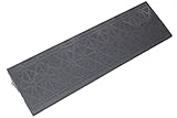 JOTO 段差解消スロープ カーステップ 高さ10cm用 ロングタイプ 1枚 幅90cm×高さ9.5㎝×奥行25cm ダークグレー