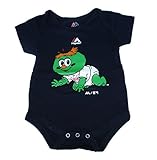 ボストンレッドソックスベビーWally Infant Onesieサイズ3 – 6ヶ月ボディースーツクリーパーネイビーブルー