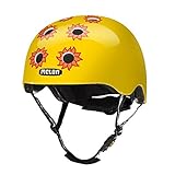 MelonHelmets(メロンヘルメット) 幼児・キッズ用軽量ヘルメット M-Lサイズ 52-58cm [マグネット式バックル、ダイヤル式アジャスター] ブルーミー