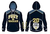 カスタマイズ可能なRoxbury FuryブルーSublimated Hoodie
