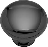 Hickory Hardware BK13-BN 1-1/4-Inch Power and Beauty Knob Black Nickel [並行輸入品]