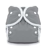 Thirsties Snap Duo Wrap, Fin, Size One (6-18 Lbs) by Thirsties