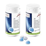Jura 2-Phase Cleaning Tablets for Fully Automatic Coffee Machines, 50 Count by JURA