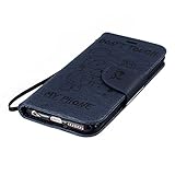 iPhone 6 Plus / iPhone 6S Plus ケース UNEXTATI 手帳型ケース 液晶保護 カバー カード収納 ストラップ 付き Apple iPhone6 Plus / iPho