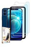 叶kanae カナエ iPhone12 mini 用 ガラスフィルム 強化ガラス 気泡レス 保護フィルム フィルム 目に優しい ブルーライトカット 液晶保護フィルム 2枚入り