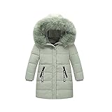 OCHENTA 子供服　ダウンジャケット　男の子　女の子　ロングサイズ　ダウンジャケット　ピーグリーン　120㎝