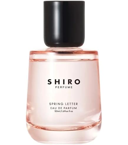 香水(ユニセックス) SHIRO SPRING LETTER Eau de Parfum 50ml Amazon | shiro PERFUME SPRING LETTER スプリングレター 50mL（限定品