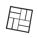 40 * 40 * 4cm DIY長方形舗装金型　型枠 ガーデン　庭 レンガ 床 セメント 遊歩道 手作り 石畳 舗装 庭づくり 西洋風 歩道 成型 モールド 型 (写真のように)
