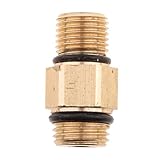 Baosity カプラー　高圧洗浄機　高圧ホース　M14X1.5 オス to 1/4" オス NPT　クイックコネクタ　接続　アダプター　　