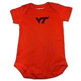Virginia Techベビーボディスーツ