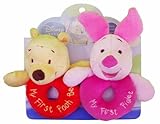Kids Preferred Disney Baby Plush Ring Rattles - Winnie the Pooh and Piglet [並行輸入品]