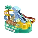 恐竜クライミングスライドトイ | 恐竜レーストラックおもちゃ | 恐竜ジュラシックレーストラック スライドトラックおもちゃ 恐竜 ライトと音楽付き 恐竜スライドおもちゃ 子供 男の子 女の子 対象年齢3歳以上。