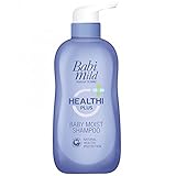 液体せっけんキューピー 全身ベビーソープ Babi Mild Shampoo Healthy Plus Blue Color Size 500 ml.