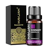 MAYJAM エッセンシャルオイル ローズマリー 10ml アロマオイル 精油 天然100% ローズマリーオイル アロマ ディフューザー／加湿器用 芳香用